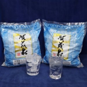 画像: 賀茂泉純氷かちわり氷2kg/6P【ロックアイス】G7サミットで使用されました！